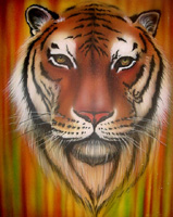 Tiger painting